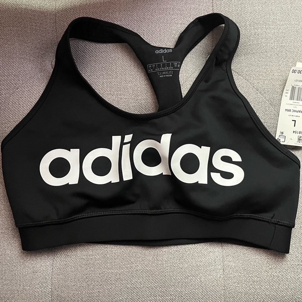 Adidas Black Sports Bra Bundle